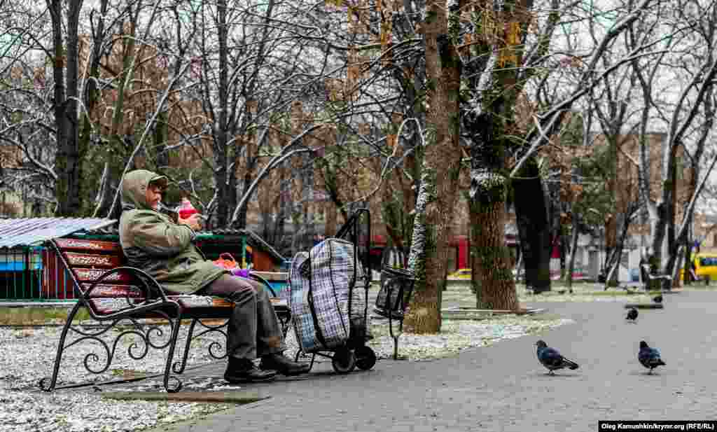 Некоторым снег не помеха